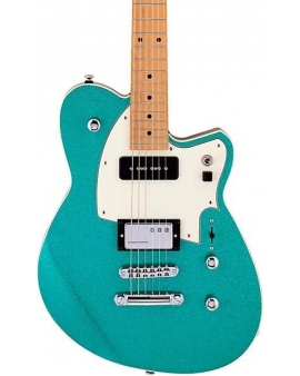 Reverend Chris Freeman Signature Electric Guitar Turquoise Sparkle