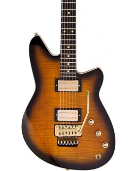Reverend Kingbolt RA FM Electric Guitar Coffee Burst