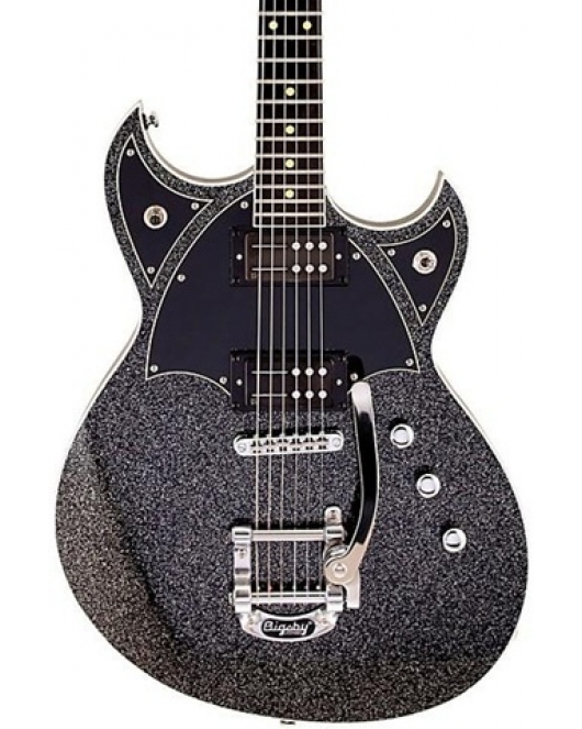 Reverend Reeves Gabrels Spacehawk Guitar Black Sparkle Reverend Reeves Gabrels Spacehawk Guitar Black Sparkle