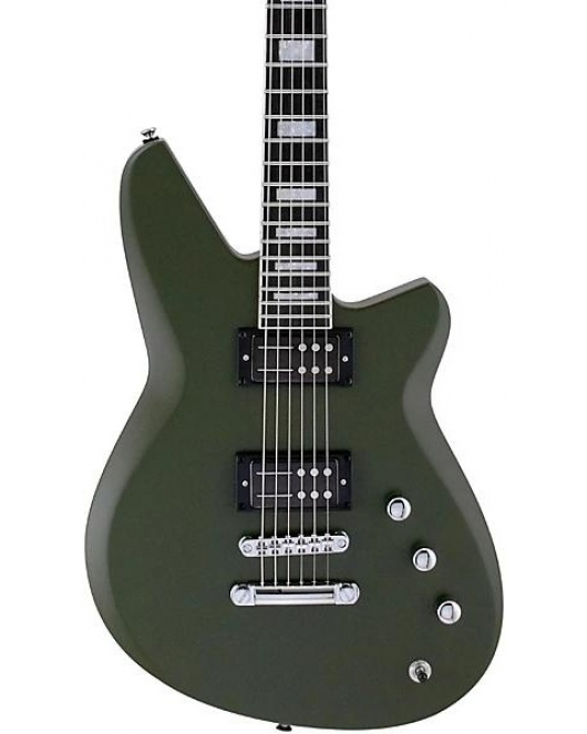 Reverend Shade Signature Electric Guitar Army Green