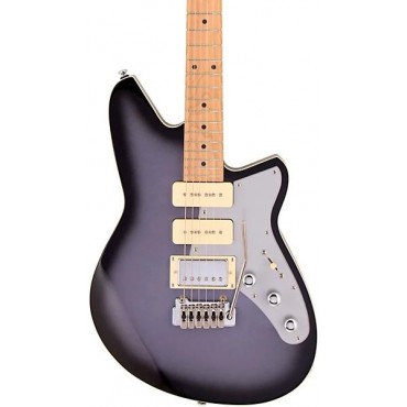 Reverend Six Gun HPP Roasted Maple Fingerboard Electric Guitar Periwinkle Burst