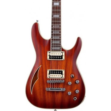Schecter Guitar Research C-1 EA Classic Semi-Hollow Electric Guitar Faded Vintage Sunburst