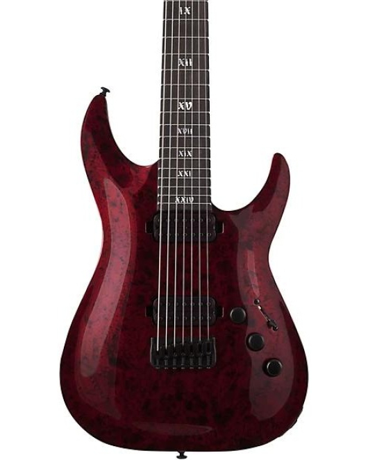Schecter C-7 Apocalypse 7 String Guitar Red Reign Schecter C-7 Apocalypse 7 String Guitar Red Reign