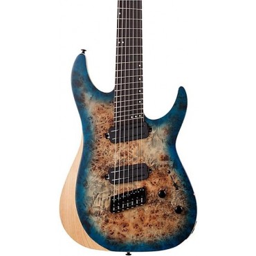 Schecter Guitar Research Reaper-7 MS 7-String Multi-scale Electric Guitar Sky Burst