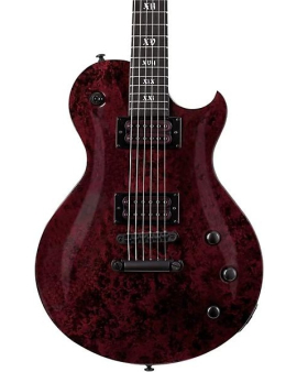 Schecter Guitar Research Solo-II Apocalypse Electric Guitar Red Reign
