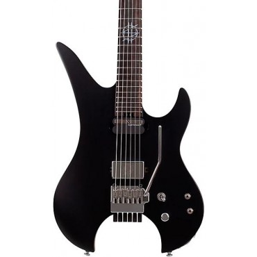 Schecter Guitar Research Synyster Gates Custom- 6 TR-S Headless Electric Guitar Satin Black