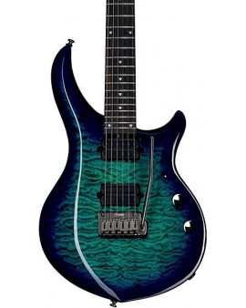 Sterling by Music Man Majesty Electric Guitar With DiMarzio Pickups Cerulean Paradise