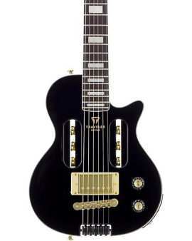 Traveler Guitar EG-1 Custom Electric Travel Guitar Gloss Black