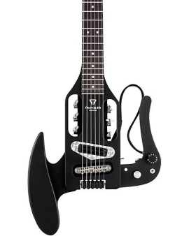 Traveler Guitar Pro-Series Mod-X Hybrid Travel Guitar Matte Black