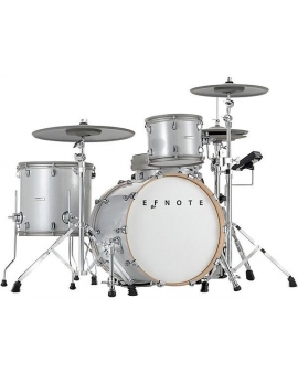EFNOTE 7 Acoustic Designed Electronic Drum Set White Sparkle