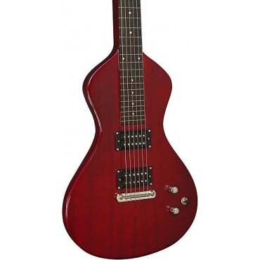 Asher Guitars & Lap Steels AJ-200CH Electro Hawaiian Junior Lap Steel Guitar Transparent Cherry