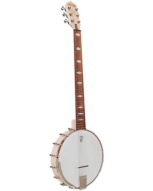 Deering Goodtime 6-String Banjo Natural Premium Tone Deering Goodtime 6-String Banjo Natural Premium Tone