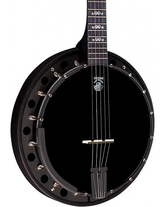 Deering Goodtime Blackgrass 5-String Banjo Natural
