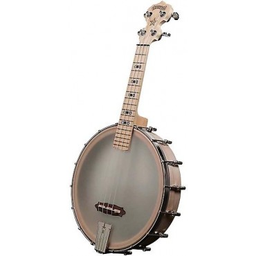 Deering Goodtime Nickel Banjo Ukulele Concert Scale