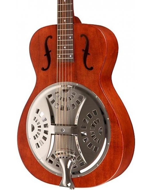 Dobro Hound Dog Round Neck Guitar Vintage Brown
