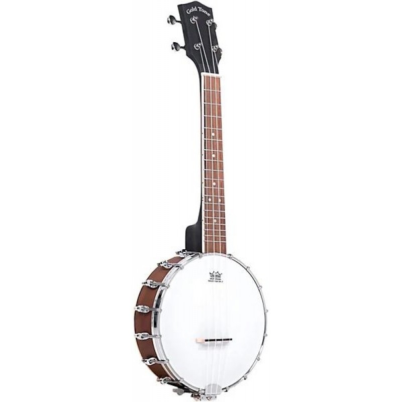 Gold Tone BUC concert banjo ukulele vintage brown maple rim banjolele with Remo head bright tone for folk bluegrass music