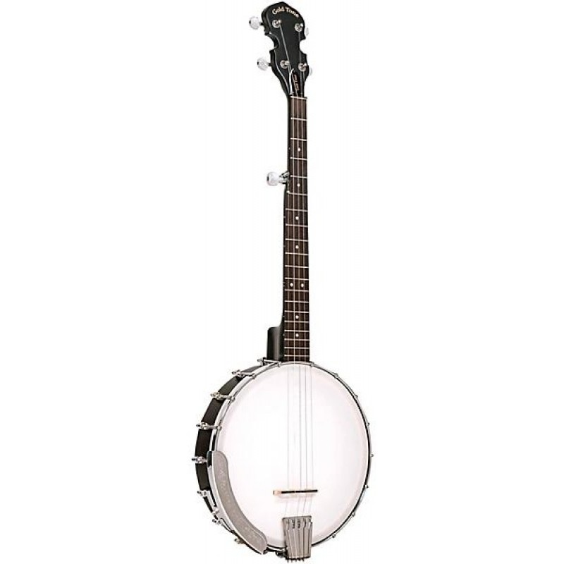 Gold Tone CC 50TR Cripple Creek traveller banjo vintage brown compact open back banjo for travel practice and folk music
