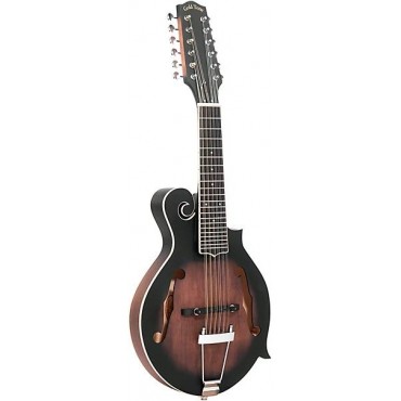 Gold Tone F-12 12-String F-Style Mando-Guitar With Pickup Tobacco Sunburst