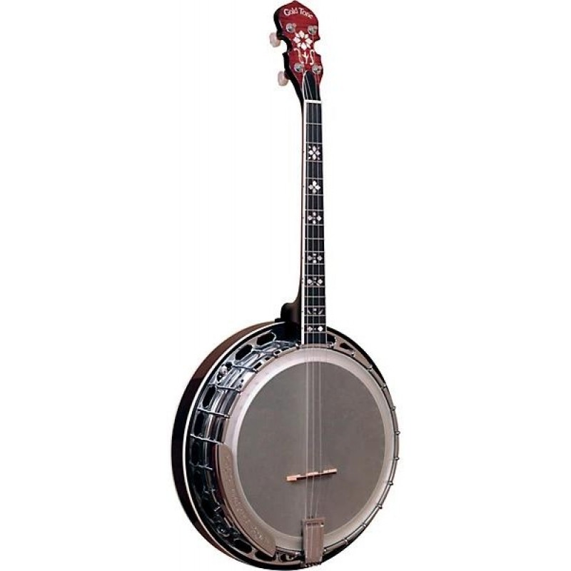 Gold Tone Mastertone IT250FL left handed Irish tenor banjo with flange vintage brown high quality instrument