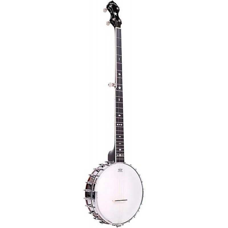 Gold Tone OT-800L left-handed old time tubaphone-style banjo vintage brown musical instrument for folk and bluegrass players