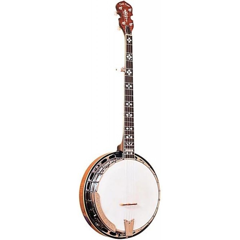 Gold Tone OB-250+ professional bluegrass banjo vintage brown high quality instrument ideal for bluegrass and folk players