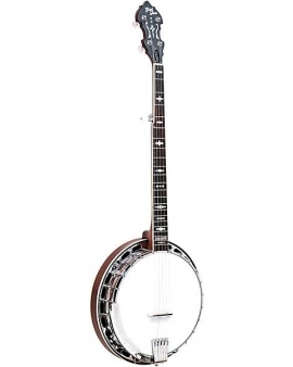Gold Tone Professional Bluegrass Banjo Radius Fingerboard Vintage Walnut