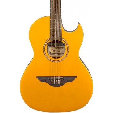 H. Jimenez LBQ1E El Estandar Metal Flake Top Acoustic-Electric Bajo Quinto Gold Sparkle