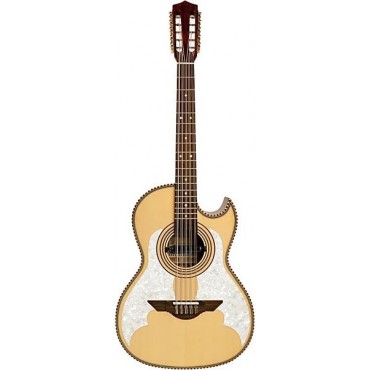 H. Jimenez LBQ3TLE H Jimenez Bajo Quinto Acoustic-Electric El Murcielago Series