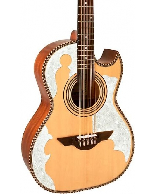 H. Jimenez LBQ4 El Patron Bajo Quinto Acoustic Guitar Natural H. Jimenez LBQ4 El Patron Bajo Quinto Acoustic Guitar Natural
