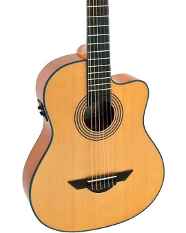 H. Jimenez LG El Maestro Nylon-String Non-Cutaway Acoustic-Electric Guitar Satin Natural