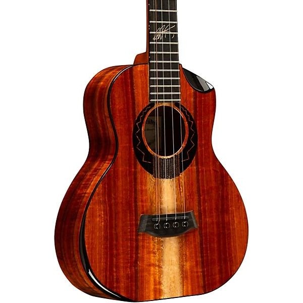 Kanile'a Ukulele Willie K 5-String Super Tenor Ukulele Gloss Natural