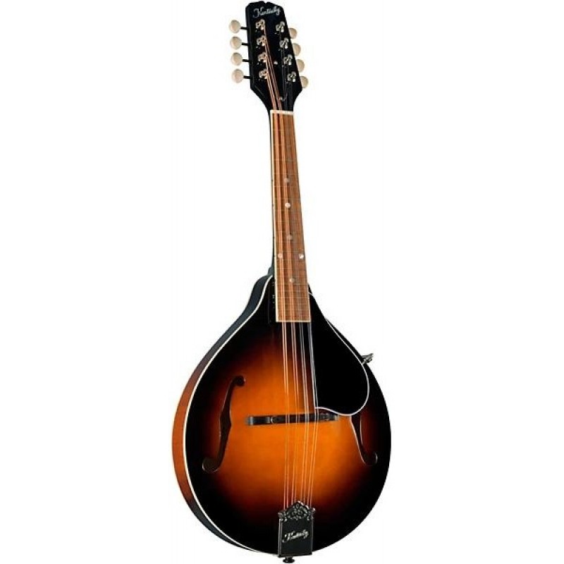 Kentucky KM 150 Standard A Style mandolin vintage sunburst solid spruce top maple body rosewood fingerboard folk mandolin