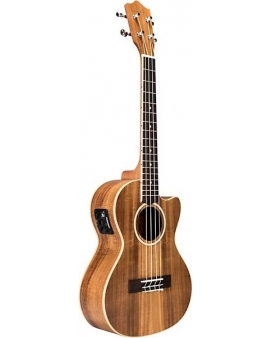 Lanikai ACST-CET Acacia Tenor with Kula Preamp A E Ukulele Natural