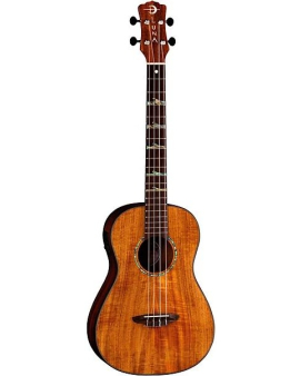 Luna High Tide Koa Baritone Acoustic-Electric Ukulele Satin Natural