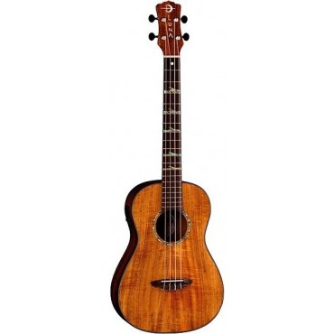 Luna High Tide Koa Baritone Acoustic-Electric Ukulele Satin Natural