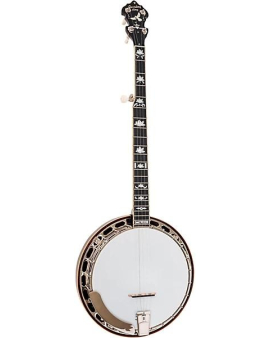 Recording King Carl Jackson Signature Lonesome Dove Resonator Banjo Tobacco Sunburst