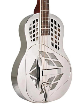 Recording King RM-991-S Tricone Metal Body Resonator Guitar with Squareneck