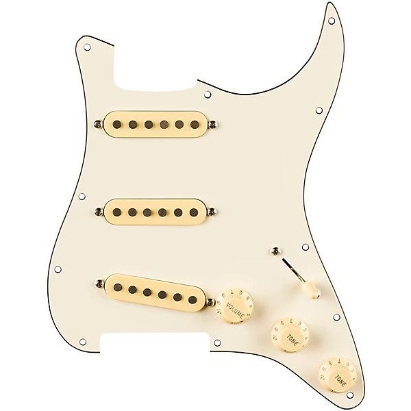 Fender Eric Johnson Signature 11-Hole Prewired Strat Pickguard Aged White