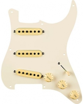 Fender Eric Johnson Signature 8-Hole Prewired Strat Pickguard Aged White