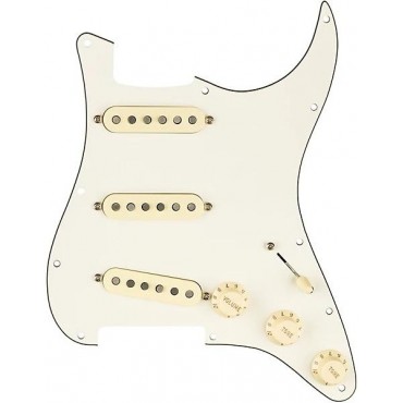 Fender Stratocaster SSS Fat '50s Prewired Pickguard White/Back/White