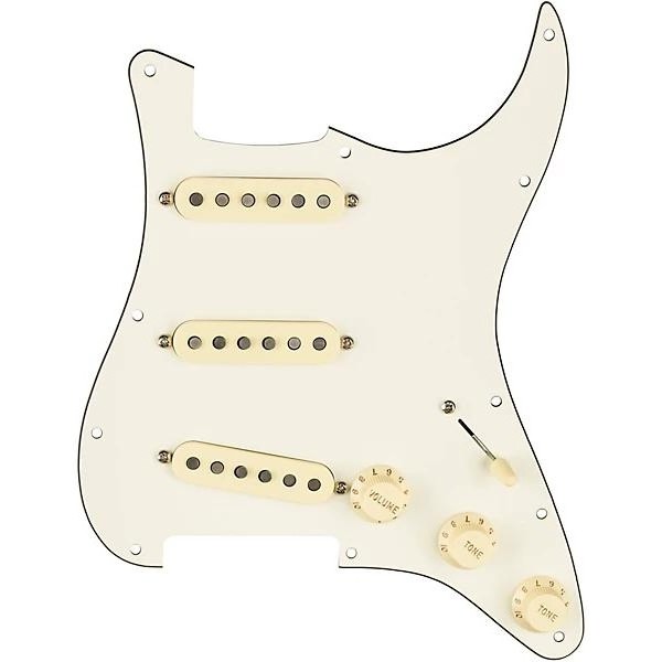 Fender Stratocaster SSS Texas Special Prewired Pickguard White/Back/White