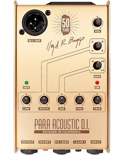 LR Baggs 50th Anniversary Gold Para DI Preamp LR Baggs 50th Anniversary Gold Para DI Preamp