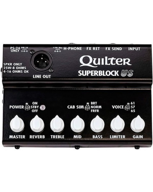Quilter Labs SuperBlock US 25W Guitar Amp Head Black