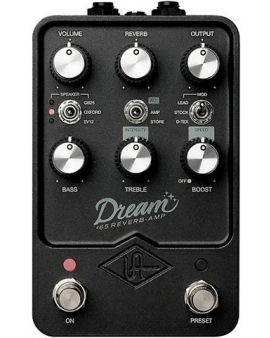 Universal Audio UAFX Dream '65 Reverb Amp Effects Pedal - Black
