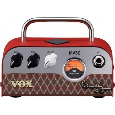 VOX MV50 Brian May 50W Guitar Amp Head Red VOX MV50 Brian May 50W Guitar Amp Head Red