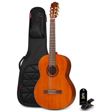 Cordoba C5 Nylon-String Classical Acoustic Guitar Pack Natural