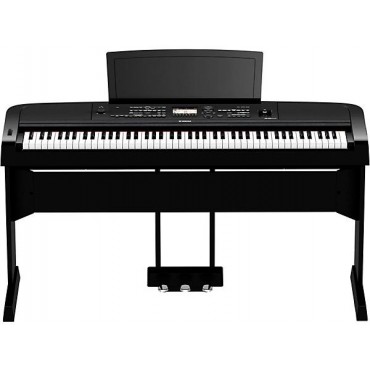 Yamaha DGX-670 Keyboard With Matching Stand and Pedal Black