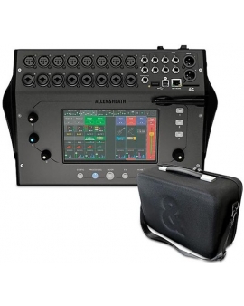 Allen &amp; Heath CQ-18T Digital Mixer Bundle With Padded Soft Case