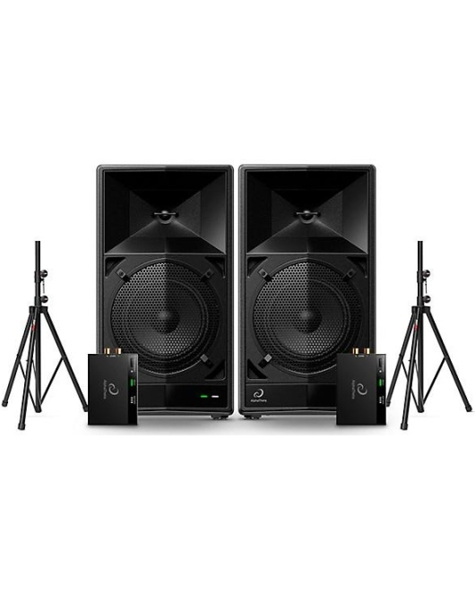 AlphaTheta WAVE-EIGHT 8 Inch Portable Speaker Pair