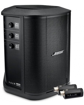 Bose S1 Pro+ Wireless PA System With Mic/Line Transmitters